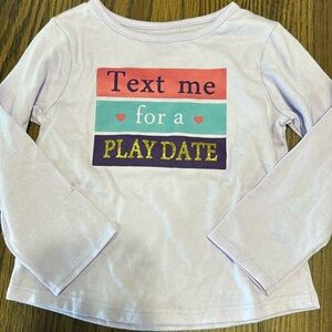 24 month longe sleeve shirt